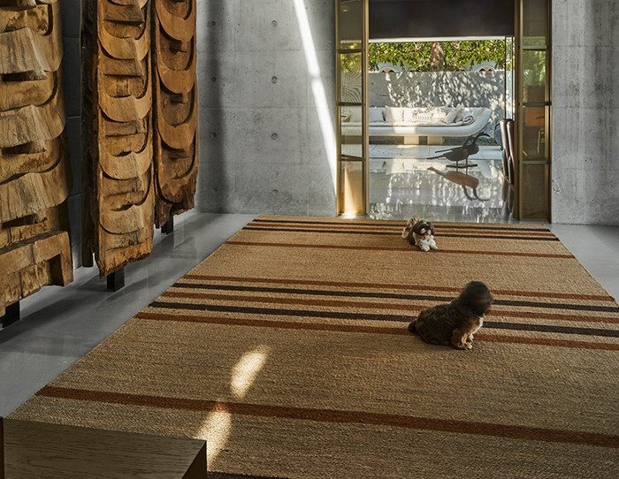 large_striped_rugs_for_open_layouts